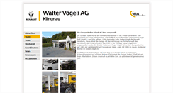 Desktop Screenshot of garage-voegeli.ch