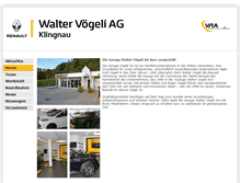 Tablet Screenshot of garage-voegeli.ch
